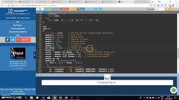 Monte Carlo Option Pricing using Online C++ Compiler