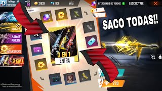 SACANDO TODA LA INCUBADORA 3 EN 1 *En 5 MINUTOS* ESTAFA!!!! Free Fire