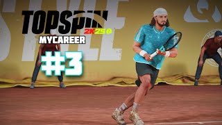 Ξεκινά η ΧΩΜΑΤΙΝΗ ΣΕΖΟΝ! | TOP SPIN 2K25 Career Mode (Greek) #3