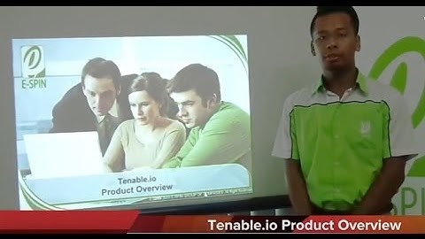 Tenable.io Product Overview by E-SPIN