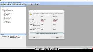 Connection to Mentor MP screenshot 3