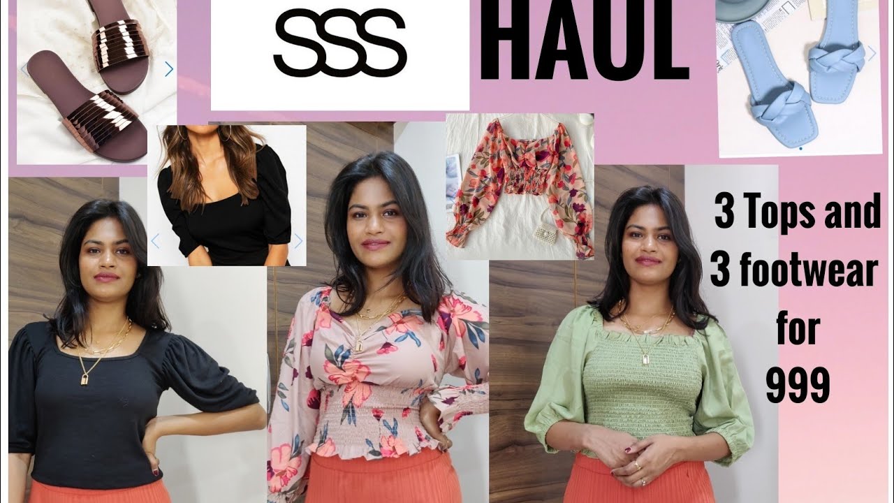 SSS |STREET STYLE STORE HAUL |3 Tops for 999/-| Affordable clothing ...