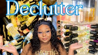 WATCH ME SORT & DECLUTTER MY PERFUME OIL COLLECTION| #perfumeoils #declutter #fragrances