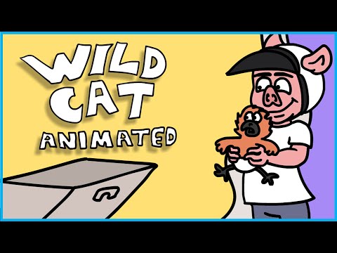 WILDCAT ANIMATED - The magic of garbage shoots... (from Minecraft)