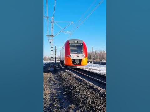 ЭС2Г-028/020 Поезд «Ласточка» 801А Санкт-Петербург — Великий Новгород ...