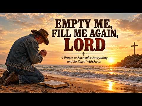 Empty Me, Fill Me Again, Lord | A Deep Prayer Worship Song of Surrender, Renewal & the Holy Spirit