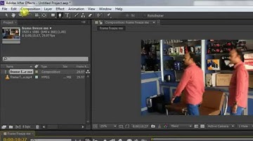 Video edit | Frame Freezing ( Time freezing ) Adobe After Effect tutorial
