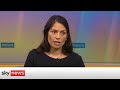 Afghanistan: Home Secretary Priti Patel says 'we can't accommodate 20,000 at once'