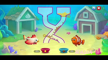 Fishdom Walkthrough Gameplay. Level 56, 57, 58, 59, 60, mini game 29, 30.