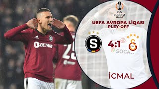 Sparta Praqa 4:1 Qalatasaray | UEFA Avropa Liqası, keçid pley-off | İCMAL