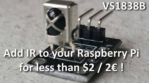 KY-022 Infrared Receiver for Raspberry Pi