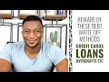 Beware Of These Debt Write Off Methods - Credit Cards, Loans, Overdrafts Etc