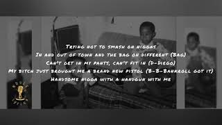 DaBaby Handgun (ft No cap \& Polo G) lyrics