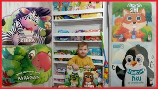 Mustafa Ata Yeni Kitaplığını Düzeltiyor Koca Gözlü Kitaplar, Çocuk Videosu, Eğlenceli Çocuk Videosu