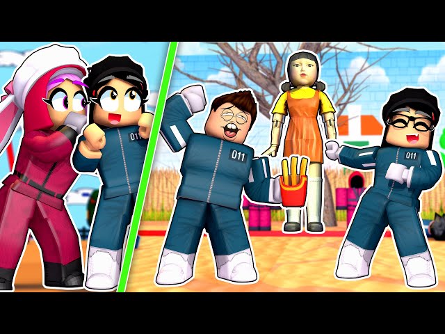 👺 O GUARDA nos AJUDOU no Squid Game X (Roblox Round 6) 