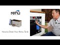 How to drain your renu cold plunge tank