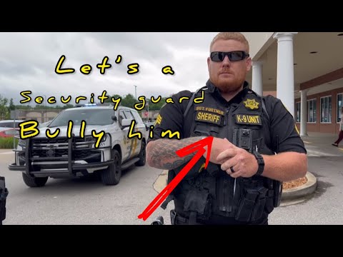 🔵🔴security loses his mind first amendment audit