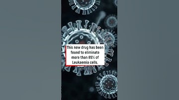 New Leukaemia Treatment targets 85% of Cancer Cells!  #goodnews #hope #news