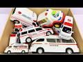 救急車のミニカー走る！緊急走行テスト！坂道走行です☆ Ambulance minicar runs in an emergency with sirens sounding!