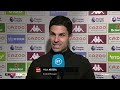 "Players and fans connected, it's phenomenal!" Arteta delighted after 1-0 win away to Aston Villa