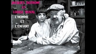 KARAOKÉ Jacques Dutronc &amp; Louise Duval  L&#39;homme Et L&#39;enfant DUO Création JP