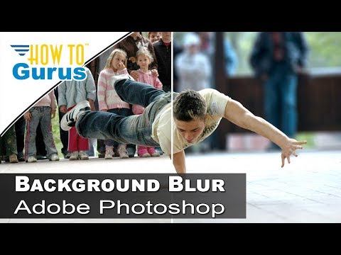 Photoshop Blur Background Tutorial : How to Blur Image Background in Adobe Photoshop CC  CS