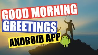 Good Morning HD Wishes Android App screenshot 2