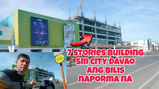 SM city Davao 7stories expansion na building ang bilis naporma na