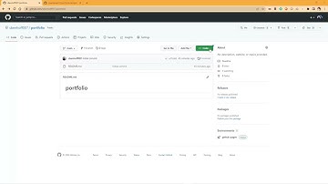 Как создать портфолио на GitHub за 5 минут с помощью GitHub Pages: пошаговое руководство.