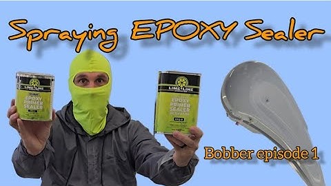 How to spray Lime Line  Epoxy Primer sealer