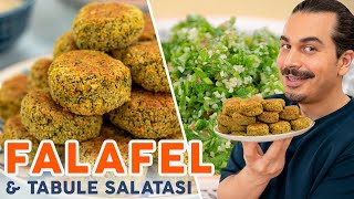 İşte O Aradığınız Hafif Menü! Fırında Falafel ve Tabule Salatası Tarifi (Falafel Recipe)