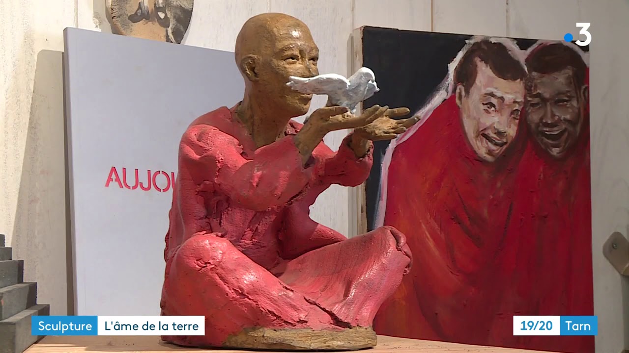 Dans l'atelier de Corinne Chauvet - France 3 Tarn