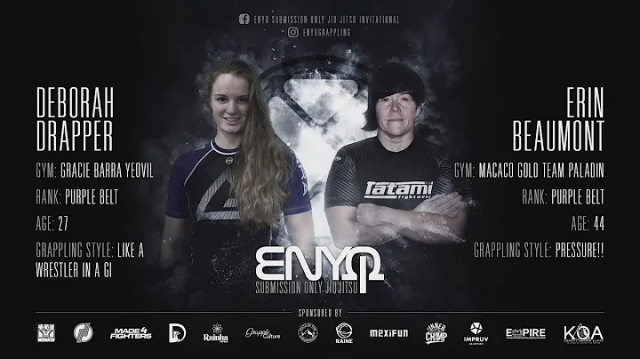 Deborah Drapper vs Erin Beaumont: Enyo Grappling A...