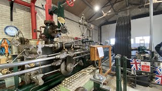 I start the Bradley Engine at Bancroft Mill Engine House