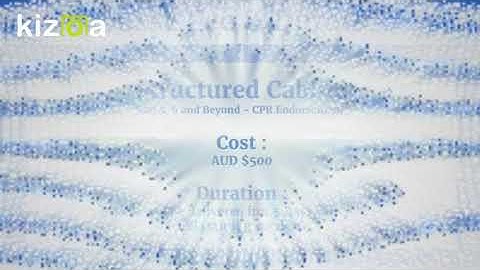 Structured Cabling Endorsement Course - Structured Cabling Course