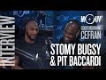 Capture de la vidéo Stomy Bugsy & Pit Baccardi : "On Respecte Ninho Et Fianso" #Morningcefran