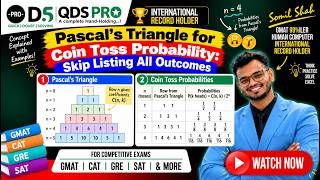 Information Pascal's Triangle for Coin Toss Probability: Skip Listing All Outcomes News