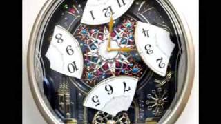 QXM239SRH - Seiko Melodies in Motion Carnival Celebration & Fireworks  Animated Musical Clock - YouTube