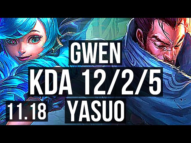 GWEN vs ILLAOI (TOP), 13/2/4, Godlike, KR Diamond