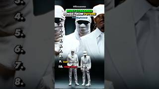 Futures MOST Streamed Songs #future