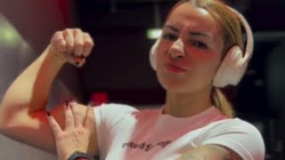 Girl With Hard Biceps Shows Off Her Progress