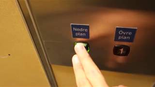 1993 Kone Holeless Hydraulic Elevator Ikea Valbo, Valbo, Sweden.