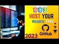 How To Host Website On GitHub Easy Way New Video 2023 #github #githubforbeginners