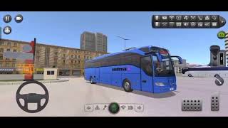 mercedes bus driving Pakistani map Lahore to Peshawar safe driving in bus simulator ultimate game screenshot 1