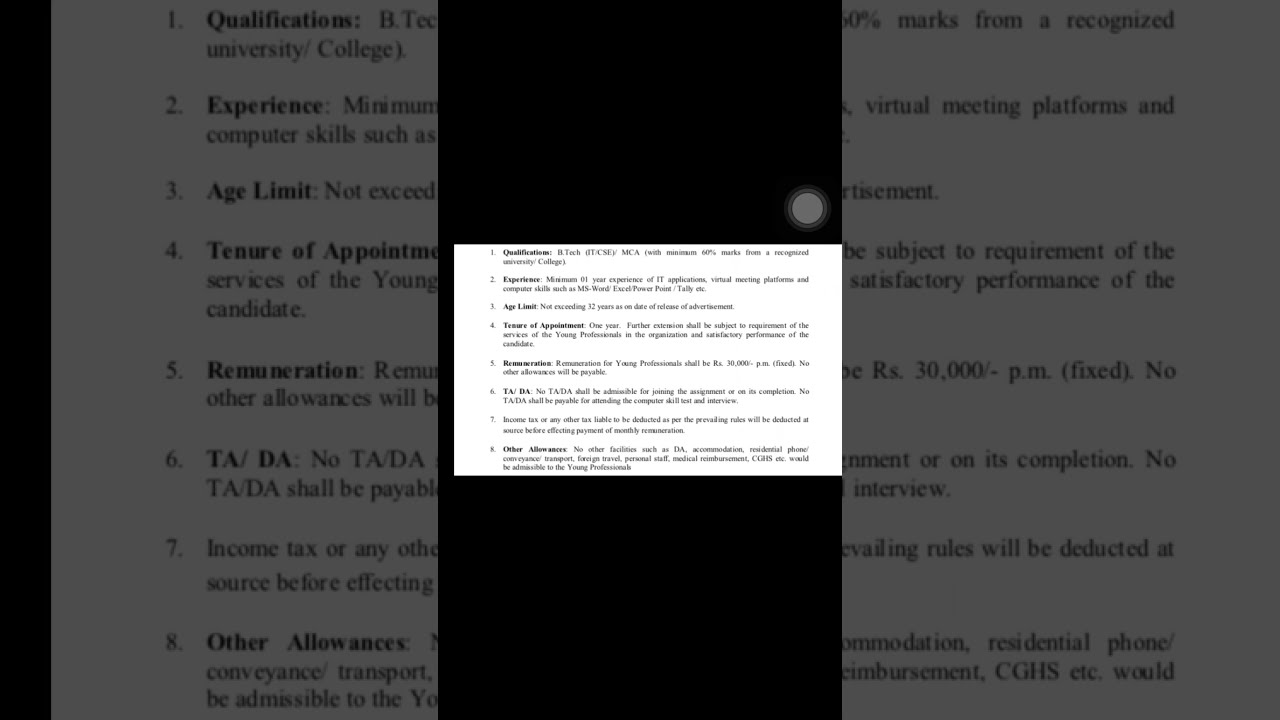 ASRB Recruitment 2021 |For Be candidates |Young Professional Jobs |Latest Jobs 2021