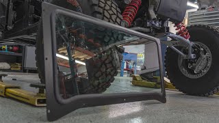 We built a CUSTOM windshield for our GENERAL XP!