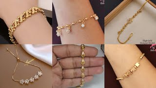 Latest  gold bracelet  design 2023//Bracelet design  women//Gold bracelet design//#gold_jewellery screenshot 2