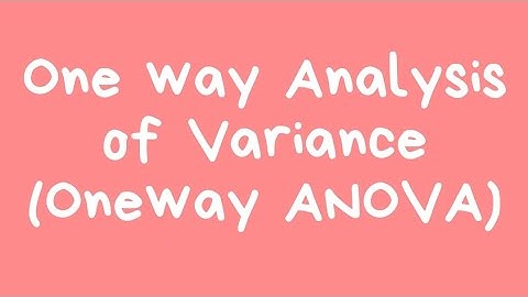 MPC 006 , BLOCK 3, UNIT 3 (one way ANOVA) #IGNOU #MAPC 1st year