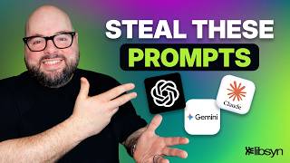 3 POWERFUL AI Prompts That Feel Illegal for Podcasters (ChatGPT, Claude, Gemini)