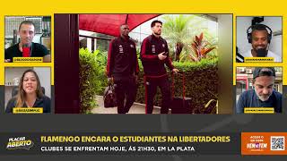 FLAMENGO ENCARA O ESTUDIANTES NA LIBERTADORES, O QUE ESPERAR DESSE JOGO? | Corte do Placar Aberto